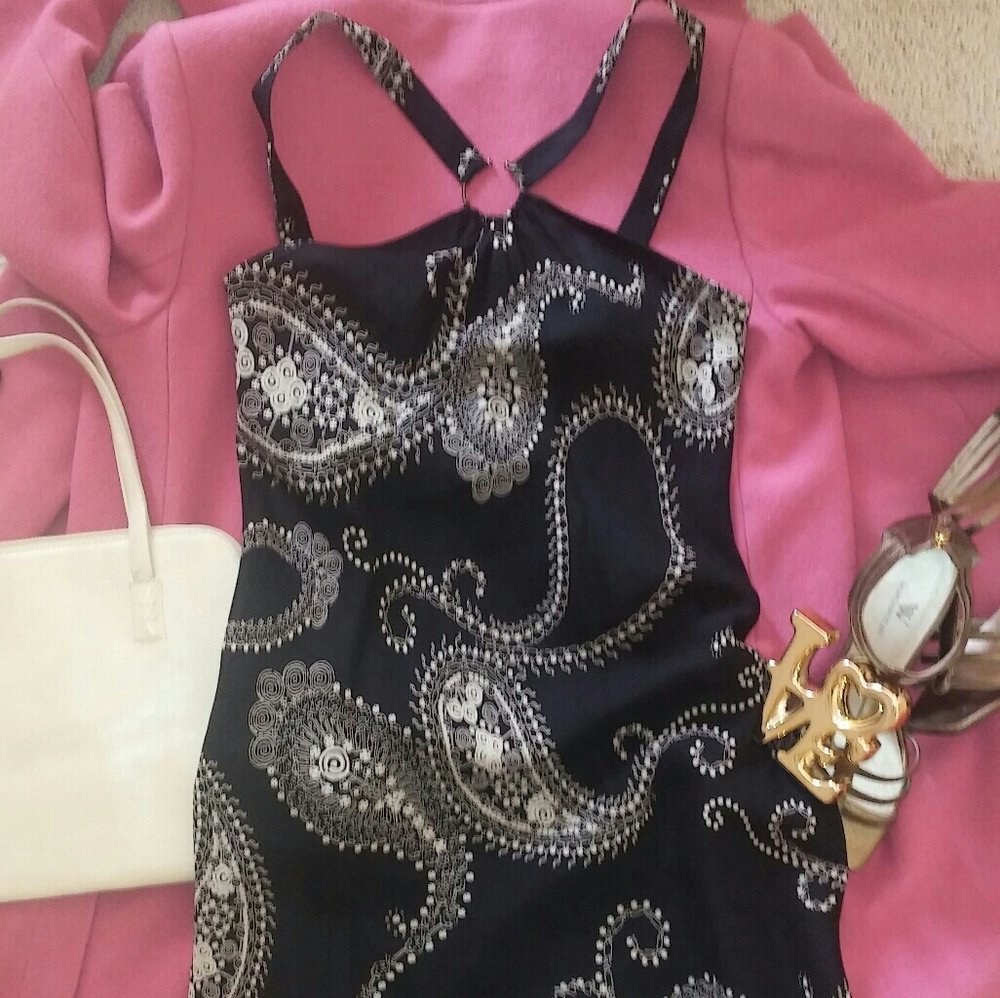 EVAN PICONE Halter Dress 6